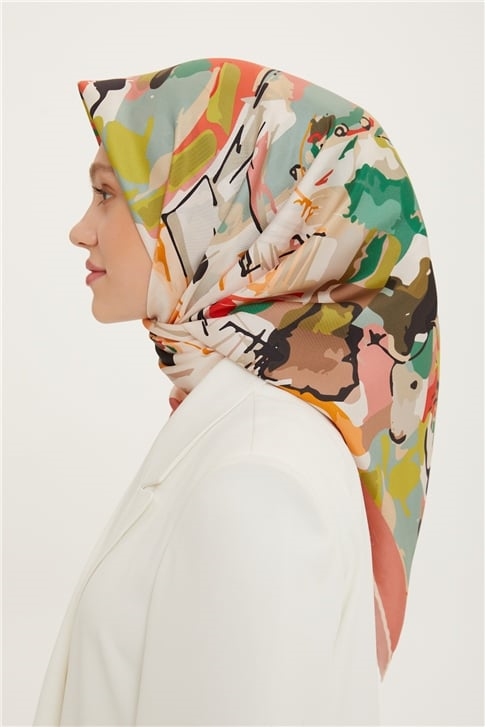 Armine Sura İpek Eşarp 22Ya3203 03