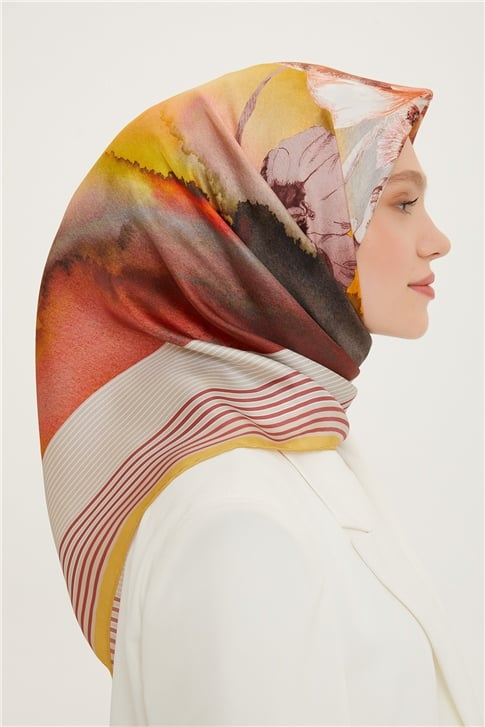 Armine Sura İpek Eşarp 22Ya3214 05