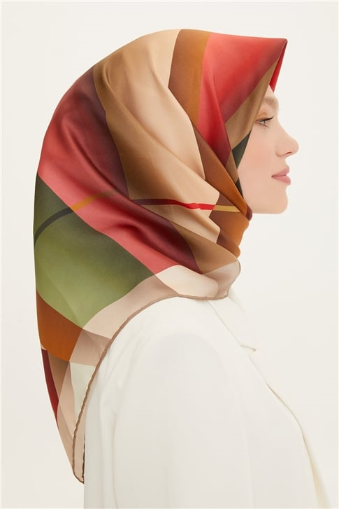 Armine Sura İpek Eşarp 22Ya8700 09