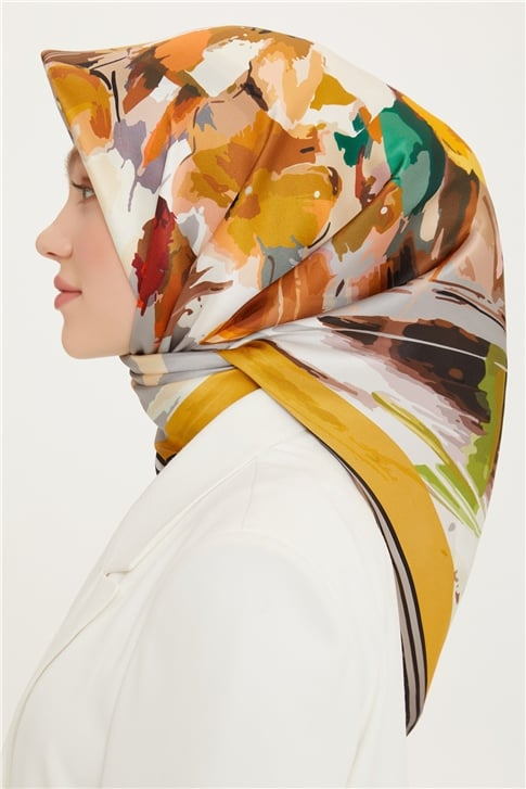 Armine Sura İpek Eşarp 22Ya8713 34