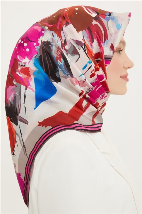 Armine Sura İpek Eşarp 22Ya8713 52