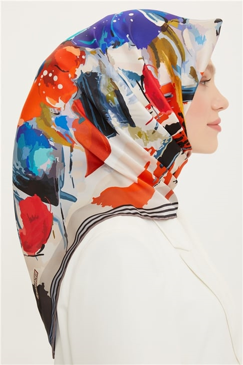 Armine Sura İpek Eşarp 22Ya8713 55