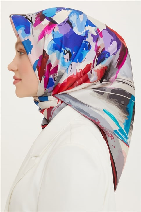 Armine Sura İpek Eşarp 22Ya8713 56