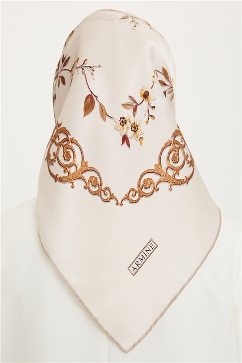 Armine Sura İpek Eşarp 22Ya8716 40