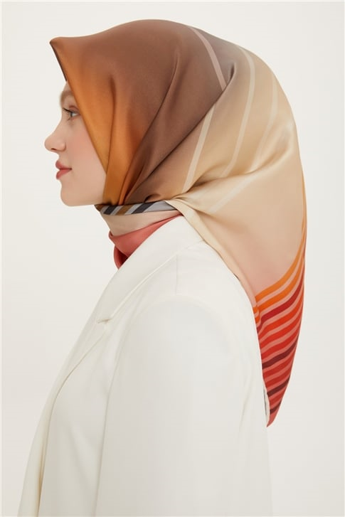 Armine Sura İpek Eşarp 22Ya8725 35