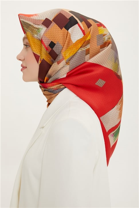 Armine Sura İpek Eşarp 22Ya8727 35