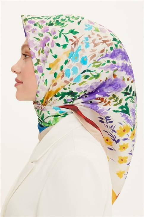 Armine Sura İpek Eşarp 22Ya8741 31