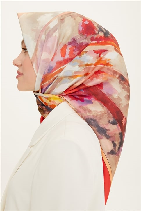 Armine Sura İpek Eşarp 22Ya8750 50