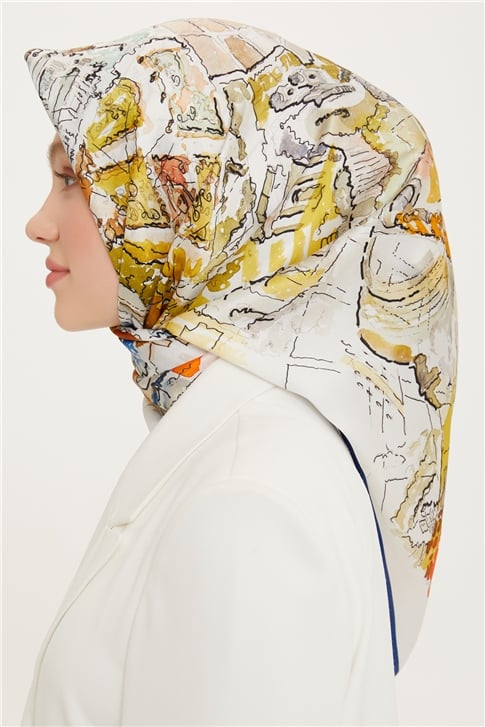 Armine Sura İpek Eşarp 22Ya8755 32