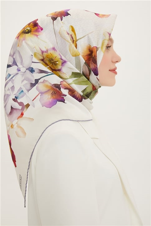 Armine Sura İpek Eşarp 22Ya8761 35