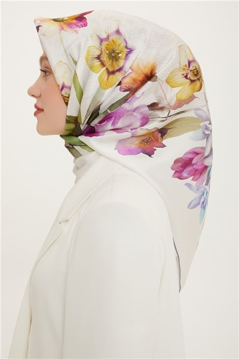 Armine Sura İpek Eşarp 22Ya8761 35
