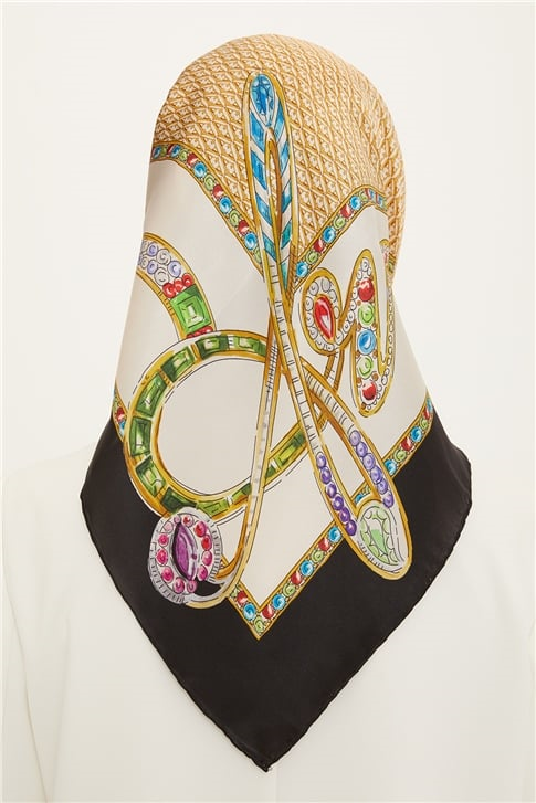 Armine Sura İpek Eşarp 22Ya8762 20