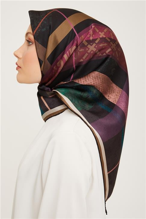 Armine Sura İpek Eşarp 23Ka9023 07