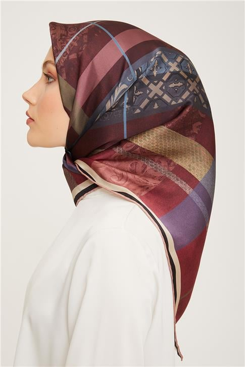 Armine Sura İpek Eşarp 23Ka9023 35