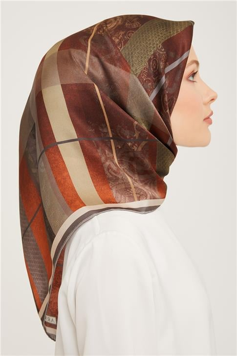 Armine Sura İpek Eşarp 23Ka9023 53