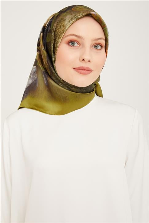 Armine Sura İpek Eşarp 23Ka9025 33