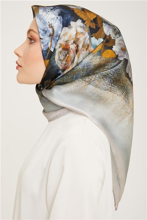 Armine Sura İpek Eşarp 23Ka9025 52