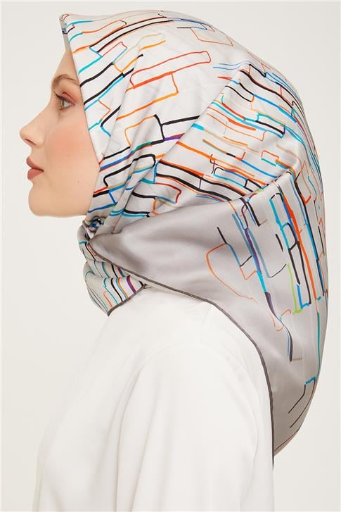 Armine Sura İpek Eşarp 23Ka9027 38