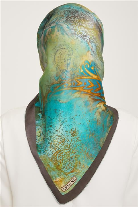 Armine Sura İpek Eşarp 23Ka9041 31