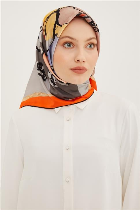 Armine Sura İpek Eşarp 23Ya8914 36