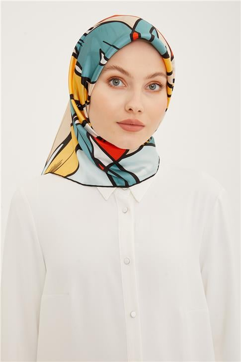 Armine Sura İpek Eşarp 23Ya8957 35