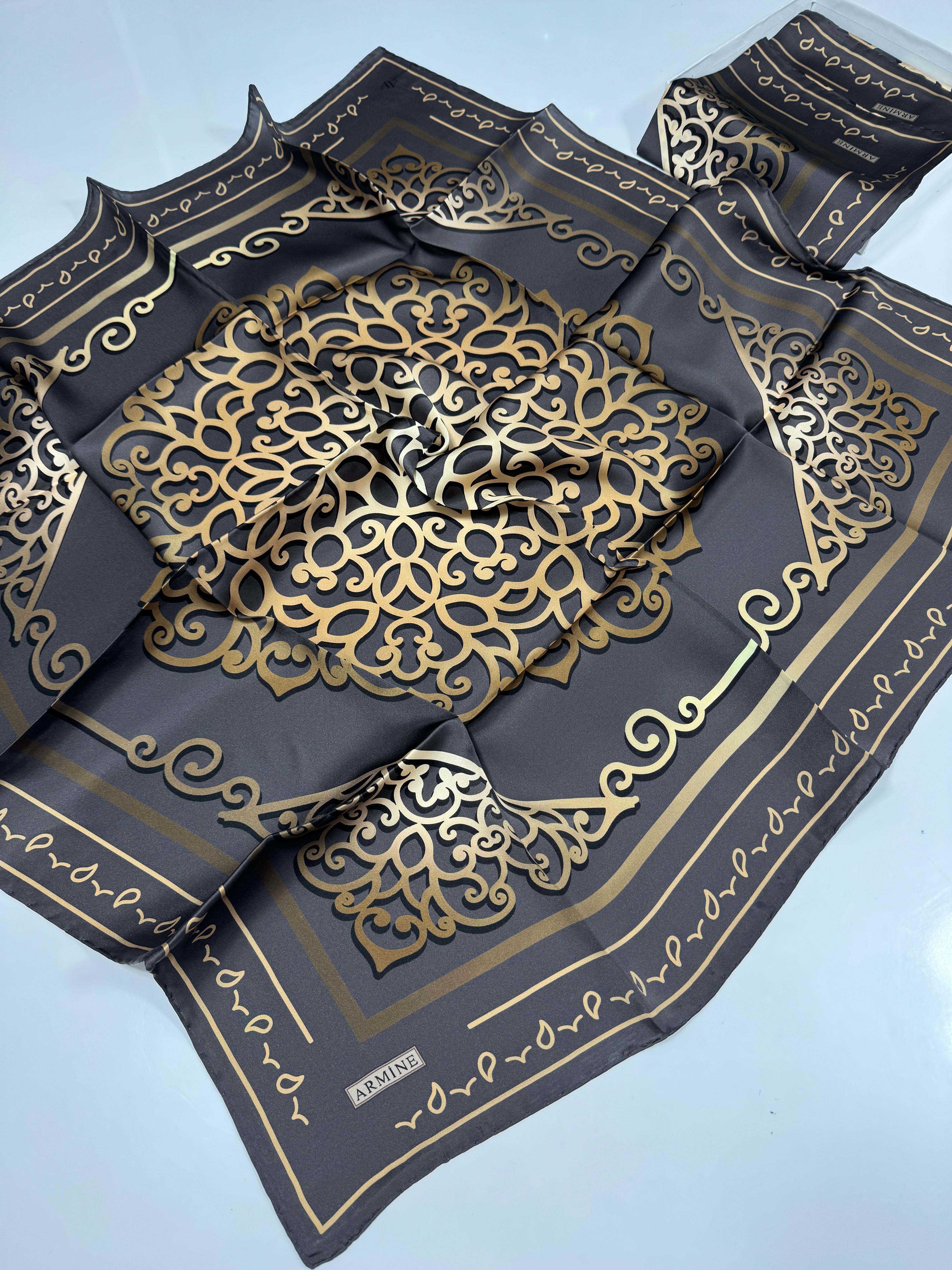 Armine Sura İpek Eşarp 8650-01