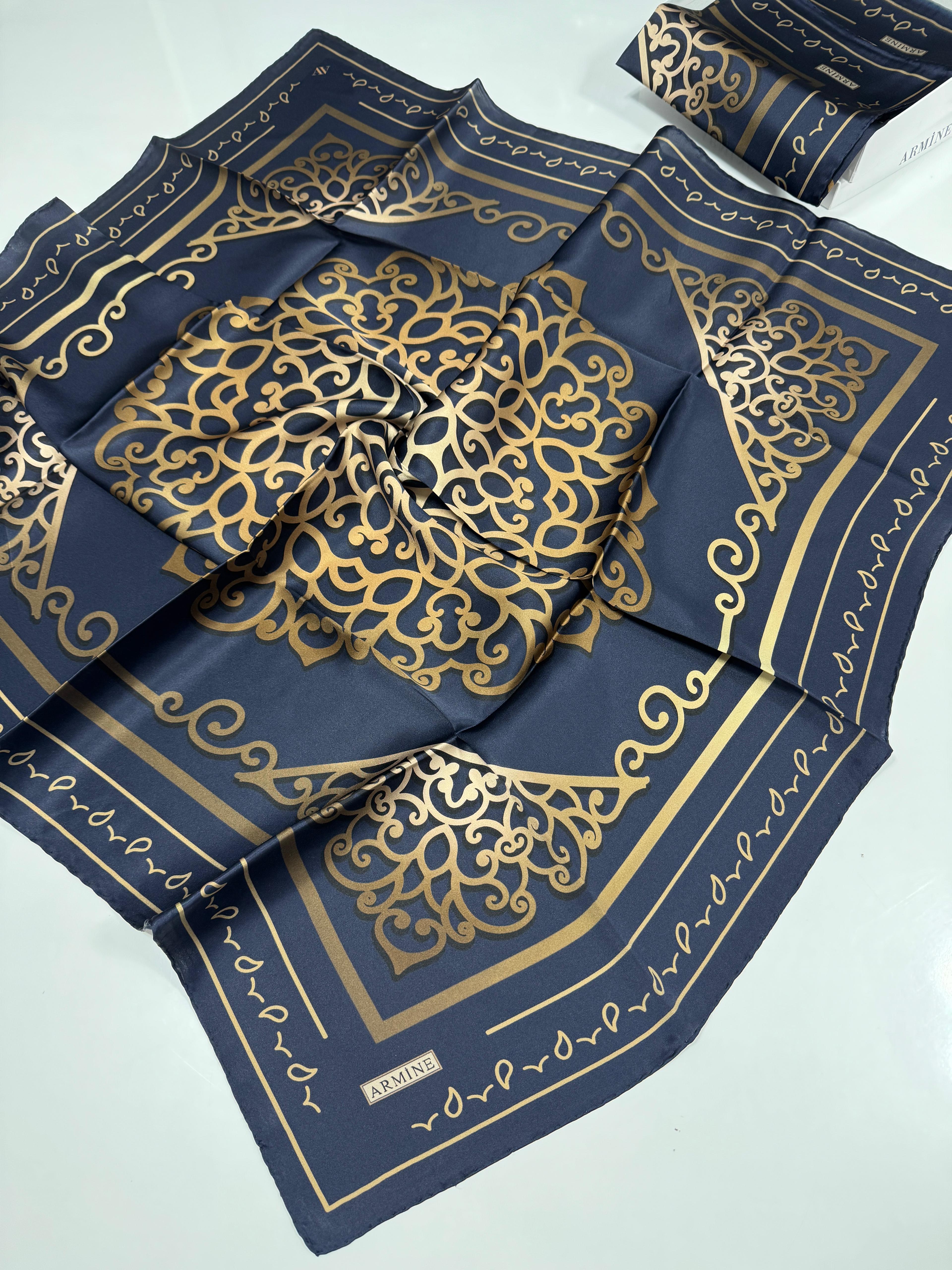 Armine Sura İpek Eşarp 8650-09
