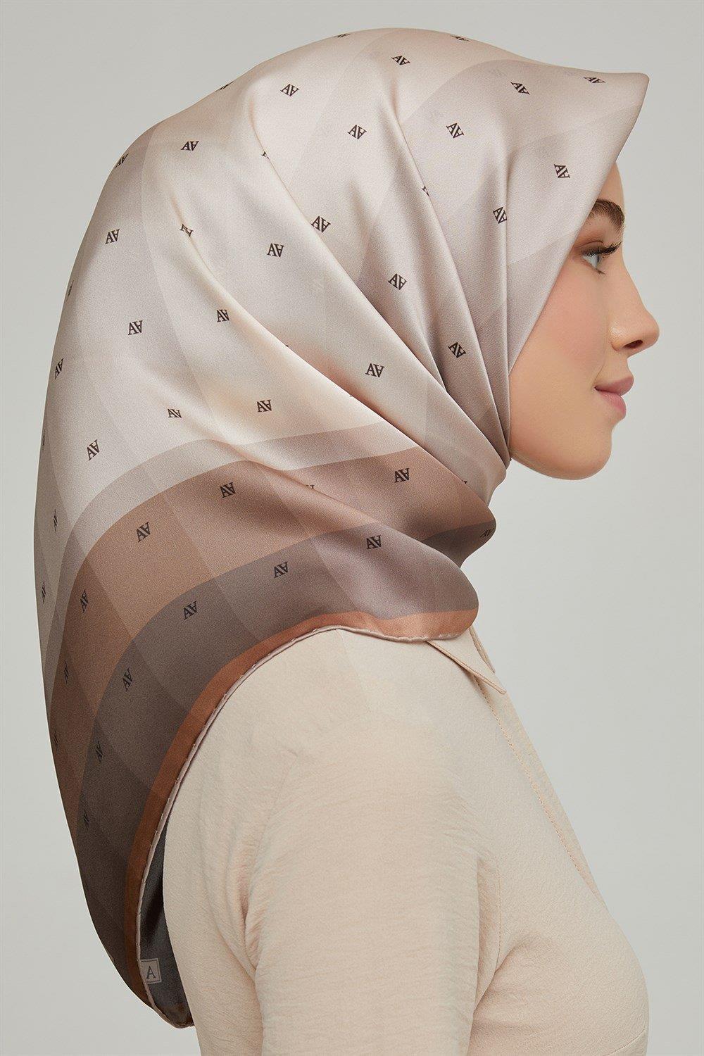 Armine Sura İpek Eşarp 8652-03