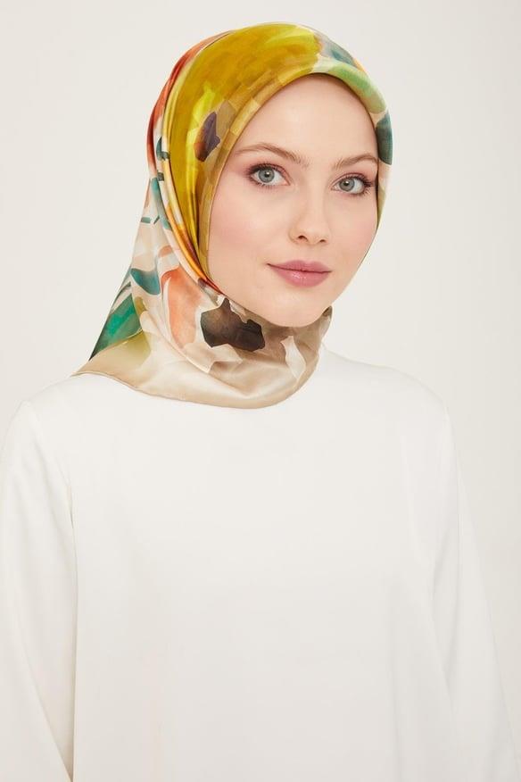 Armine Sura İpek Eşarp 9103-32