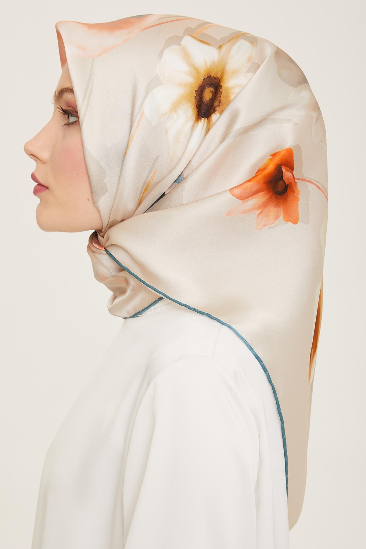 Armine Sura İpek Eşarp 9105-05