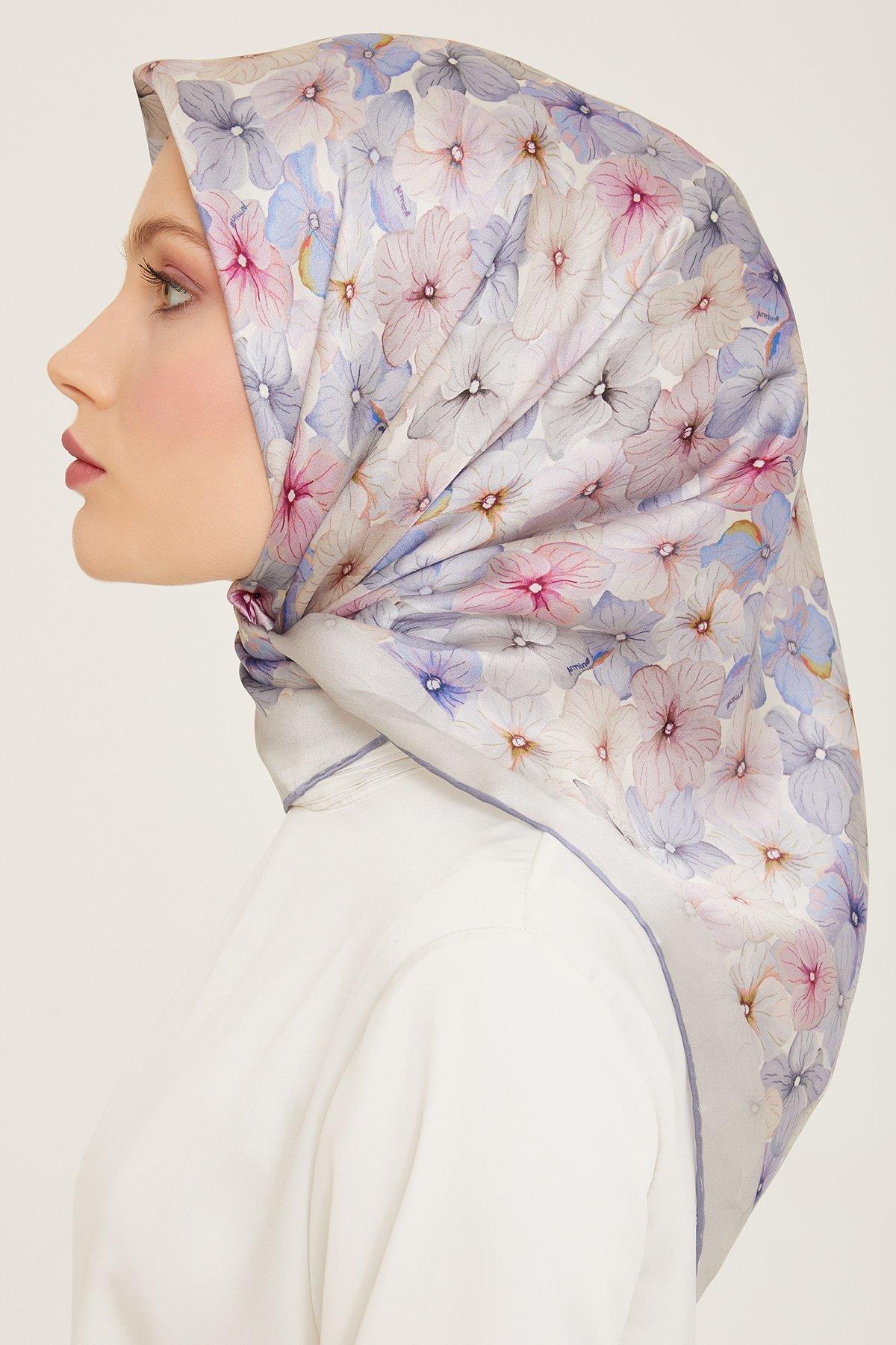 Armine Sura İpek Eşarp 9108-21