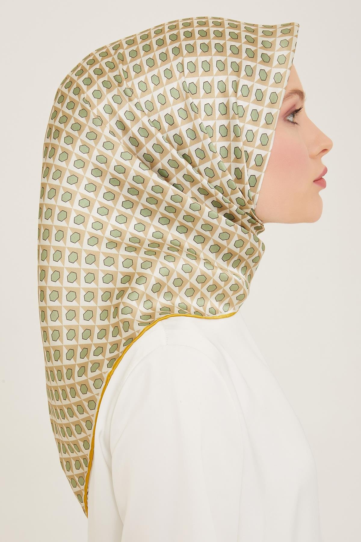 Armine Sura İpek Eşarp 9109-33