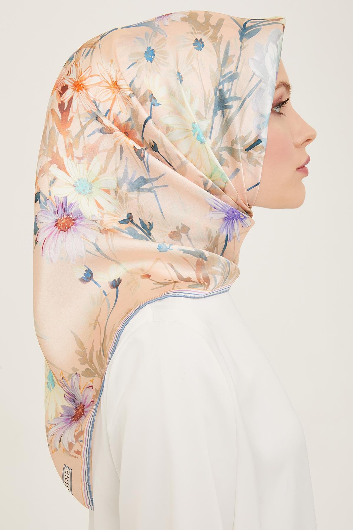 Armine Sura İpek Eşarp 9129-39