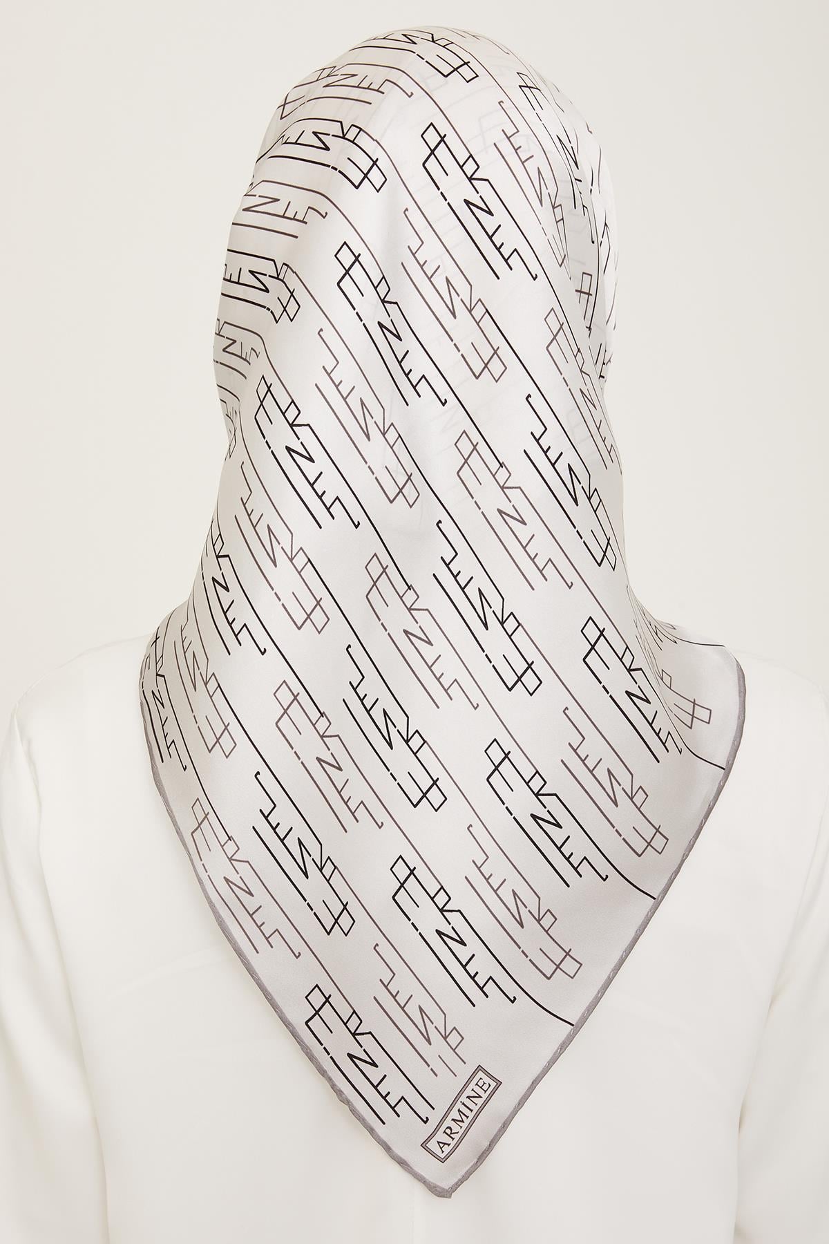 Armine Sura İpek Eşarp 9142-01
