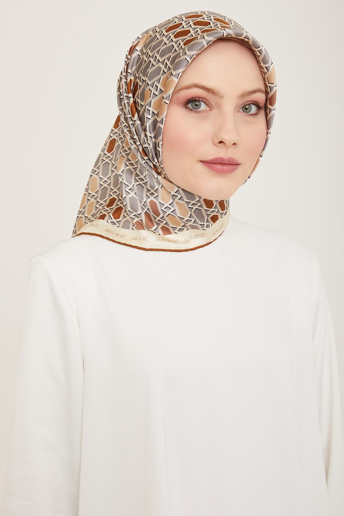 Armine Sura İpek Eşarp 9144-50
