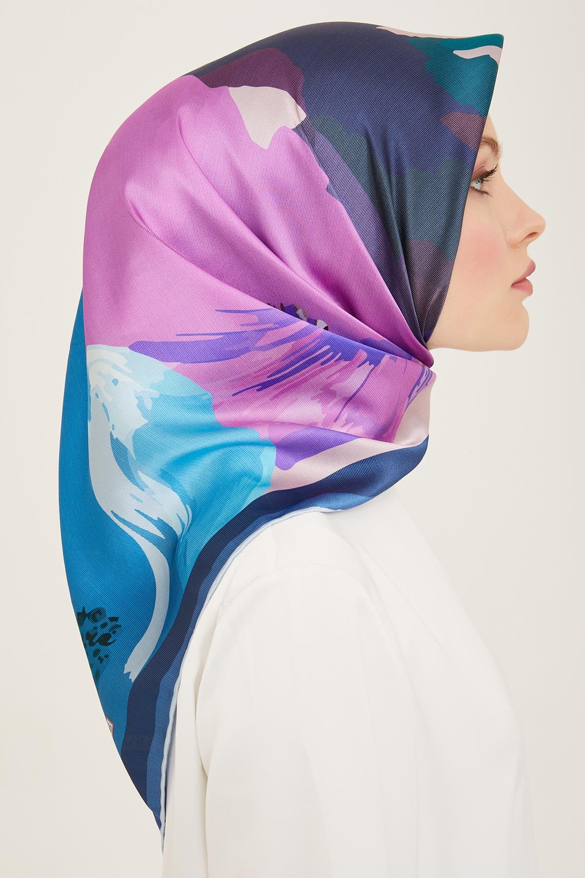 Armine Sura İpek Eşarp 9145-31