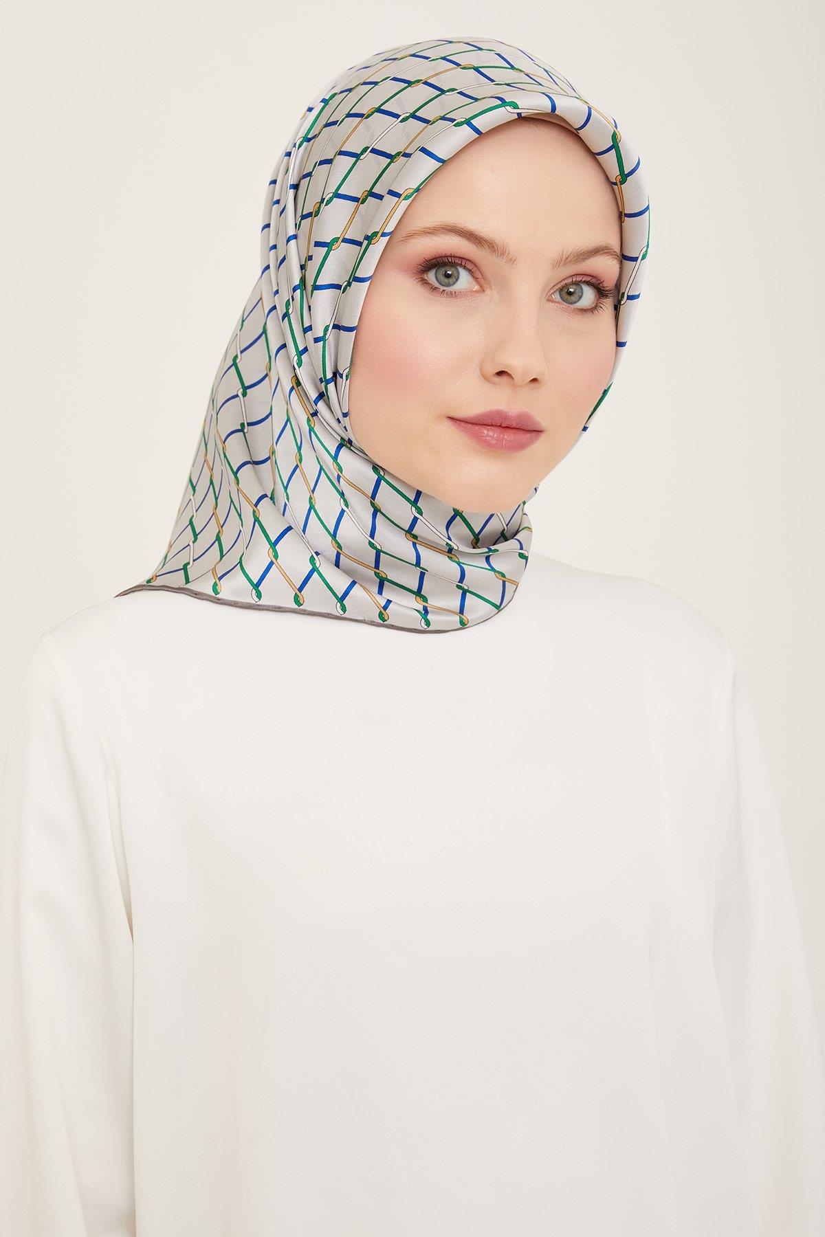 Armine Sura İpek Eşarp 9152-03