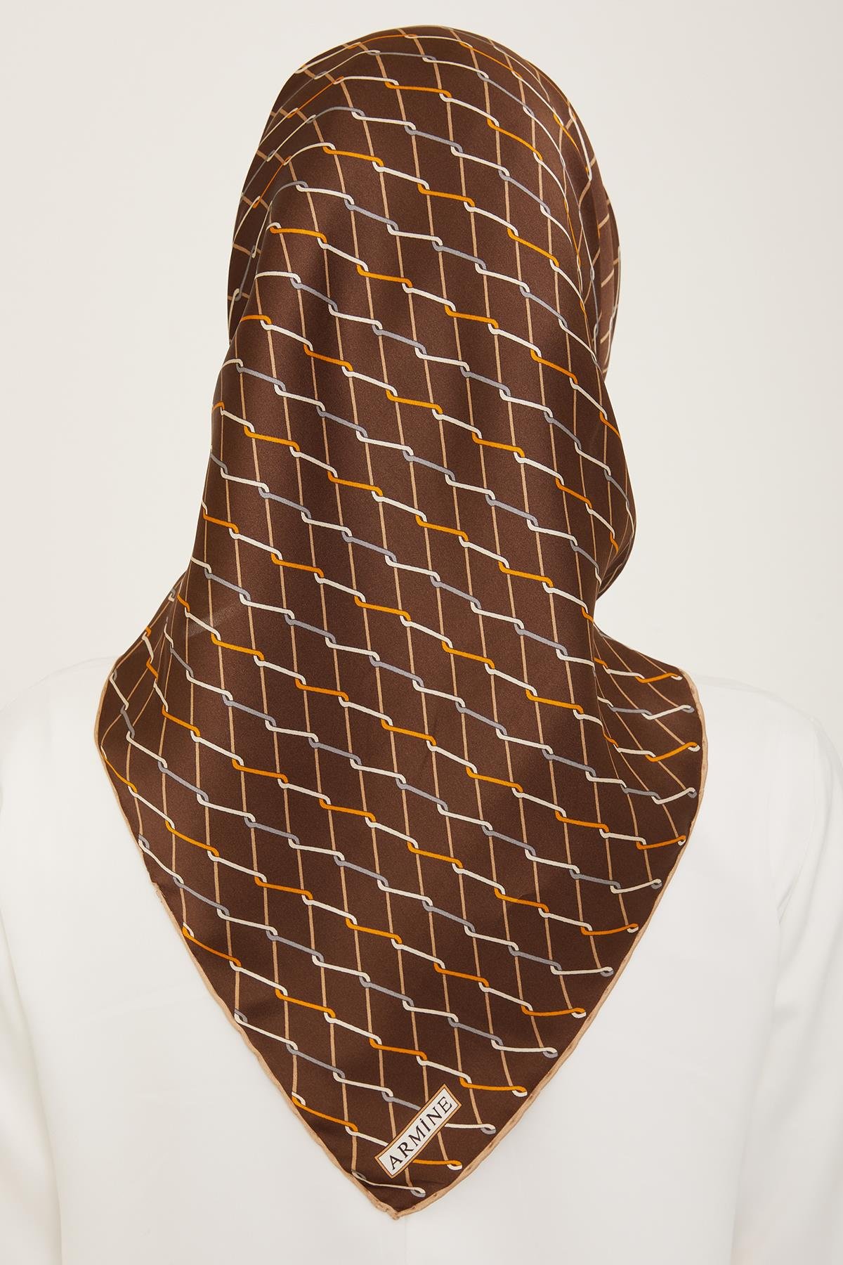 Armine Sura İpek Eşarp 9152-34