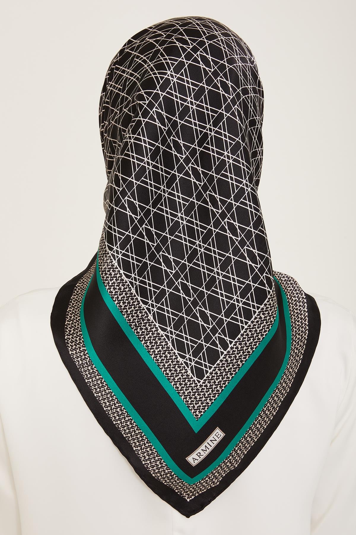 Armine Sura İpek Eşarp 9167-35