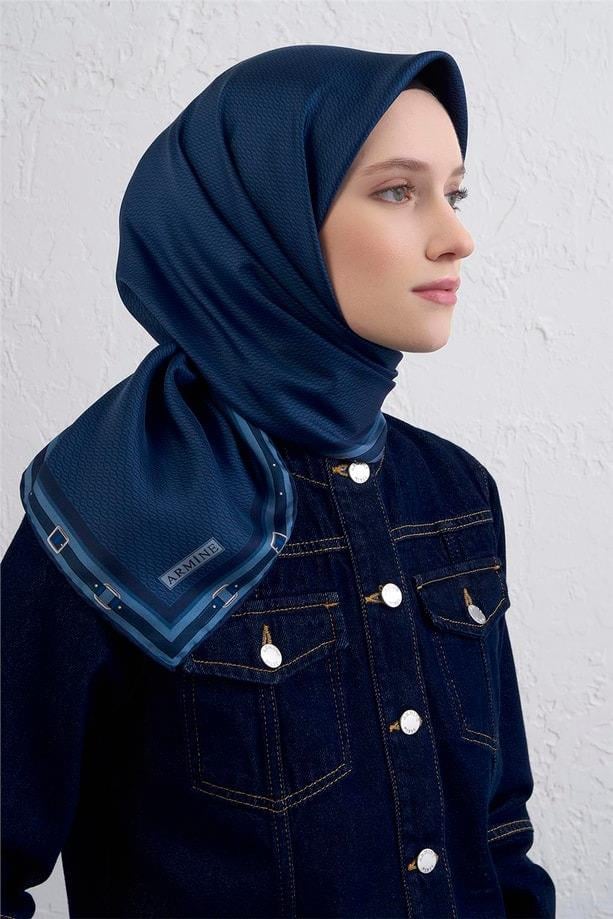 Armine Sura İpek Eşarp 9401-81