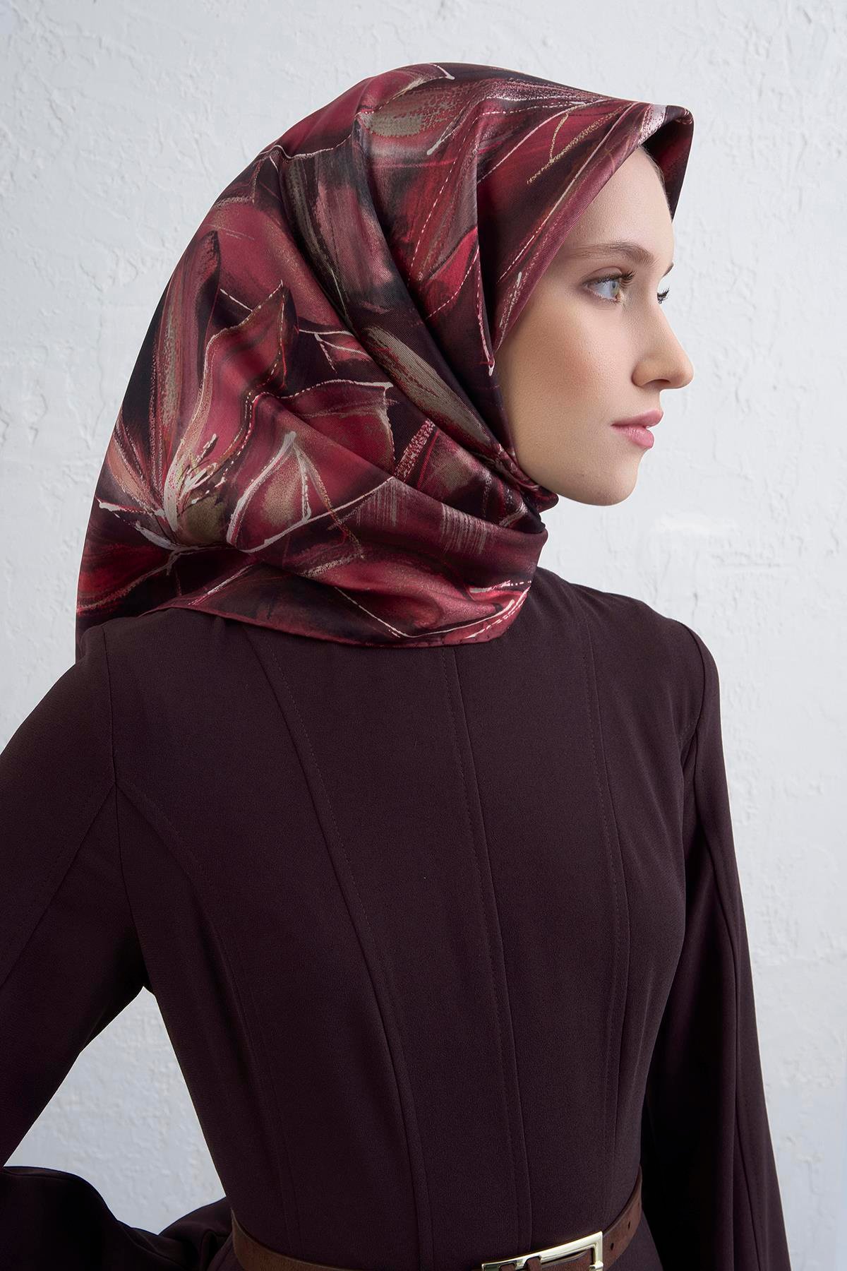 Armine Sura İpek Eşarp 9406-81