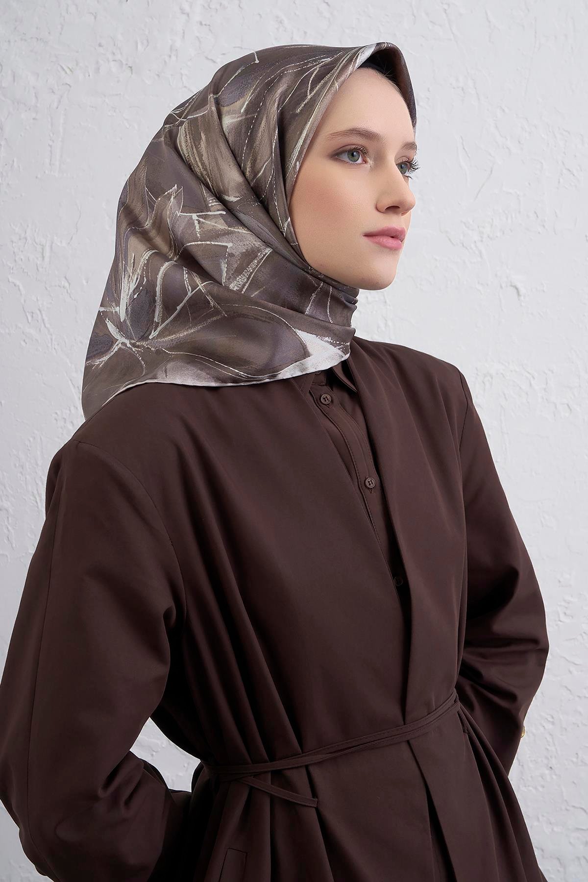 Armine Sura İpek Eşarp 9406-85