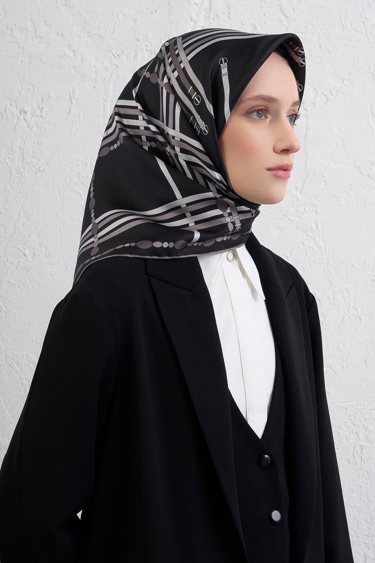 Armine Sura İpek Eşarp 9407-86