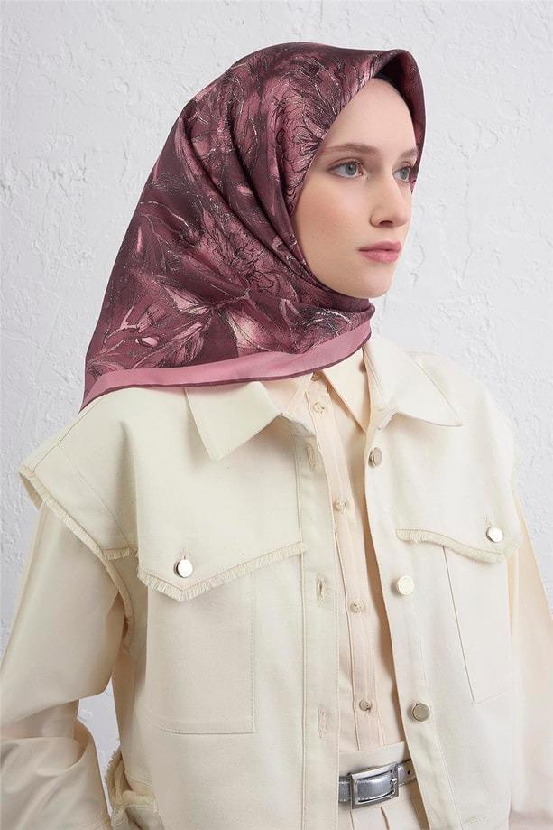 Armine Sura İpek Eşarp 9409-05