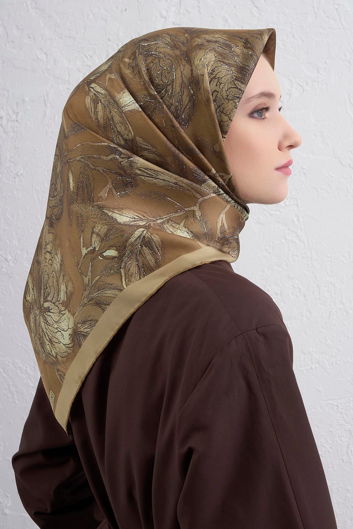 Armine Sura İpek Eşarp 9409-06