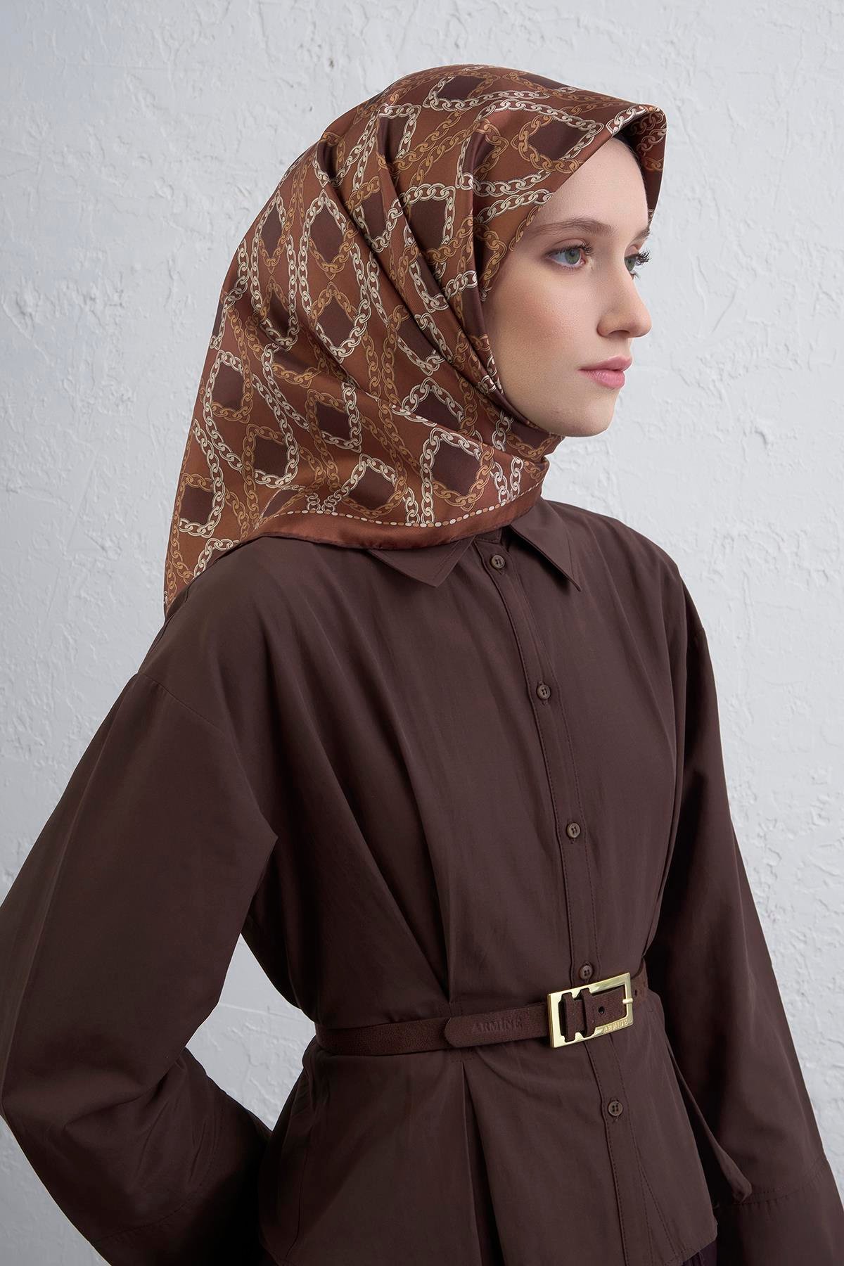 Armine Sura İpek Eşarp 9410-37