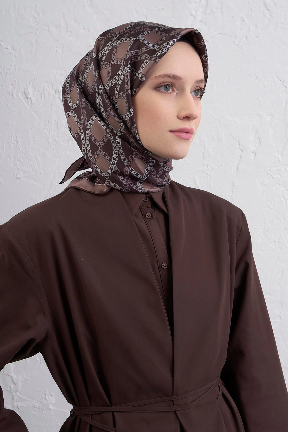 Armine Sura İpek Eşarp 9410-87