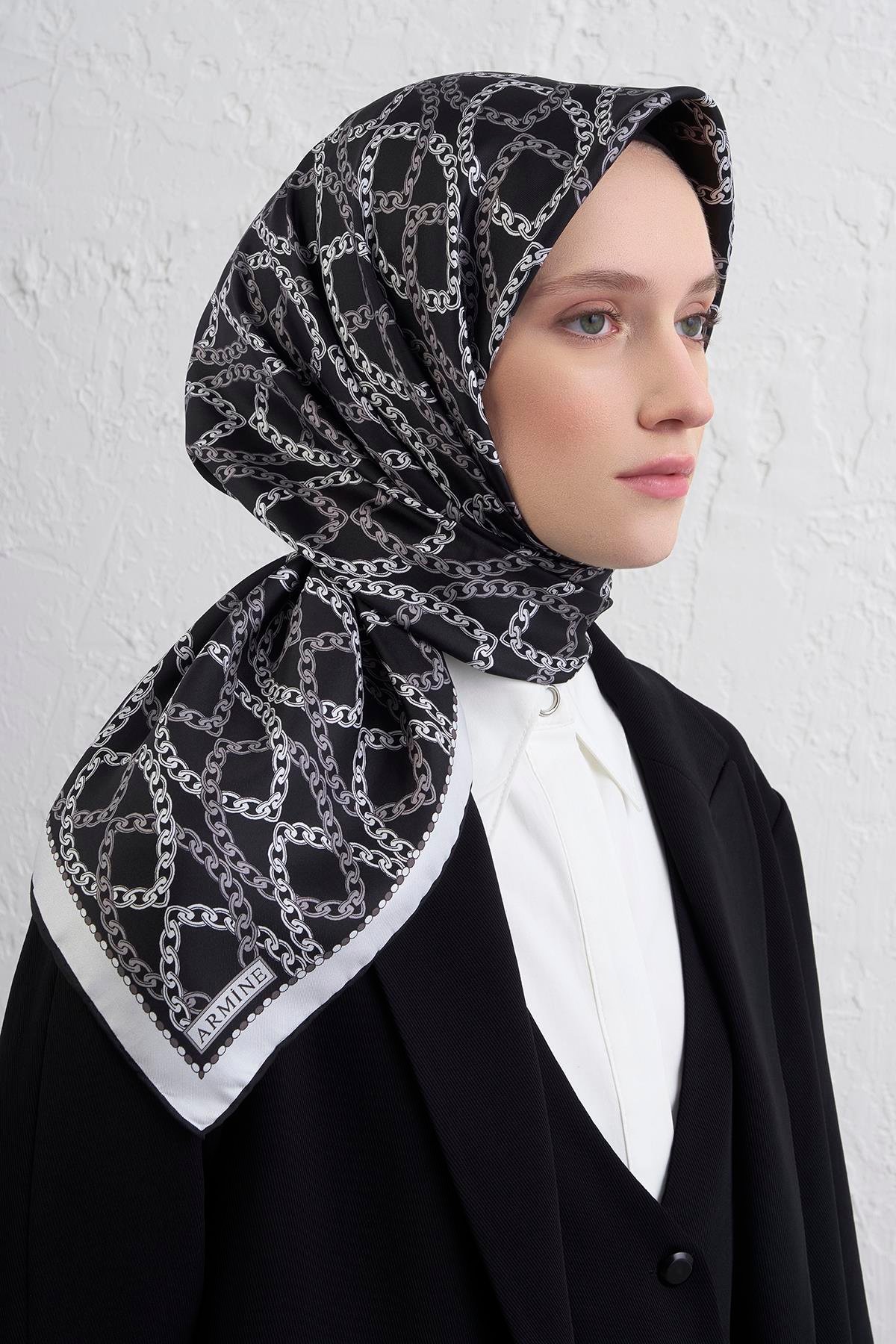 Armine Sura İpek Eşarp 9410-89