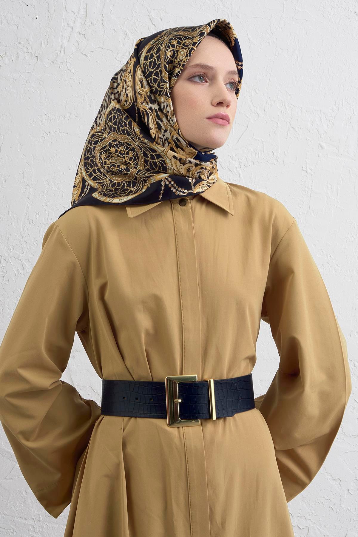 Armine Sura İpek Eşarp 9411-36