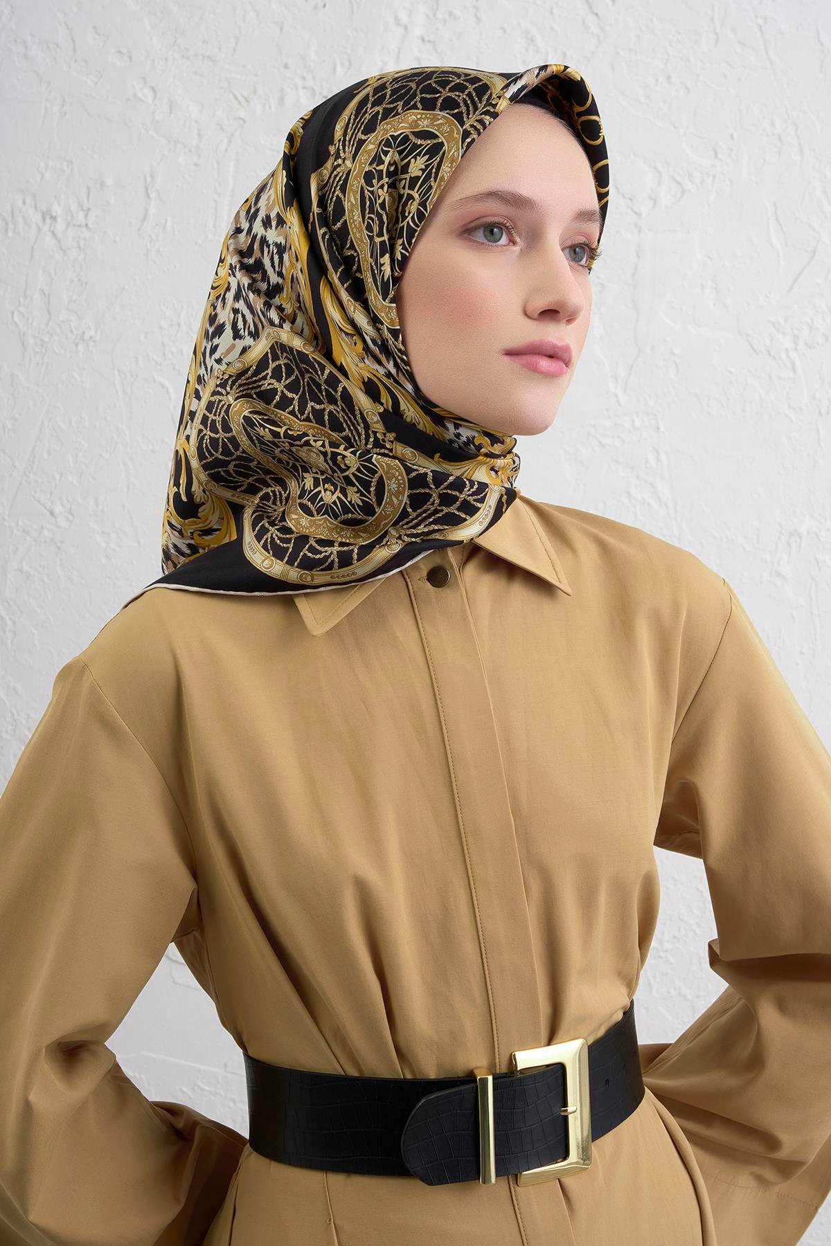 Armine Sura İpek Eşarp 9411-81